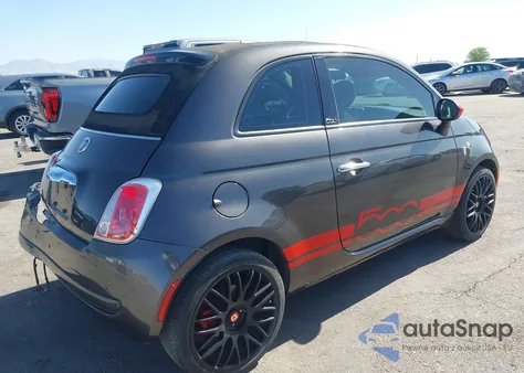 2015 Fiat 500C Pop from USA, damaged, VIN 3C3CFFDR6FT756908